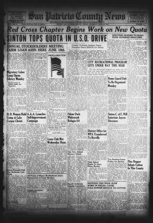 San Patricio County News (Sinton, Tex.), Vol. 33, No. 22, Ed. 1 Thursday, June 12, 1941