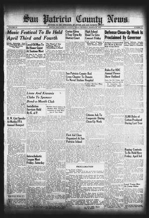 San Patricio County News (Sinton, Tex.), Vol. 34, No. 11, Ed. 1 Thursday, March 26, 1942