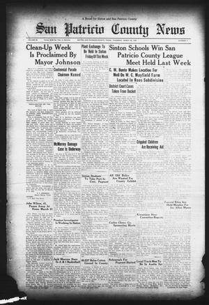 San Patricio County News (Sinton, Tex.), Vol. 28, No. 11, Ed. 1 Thursday, March 26, 1936