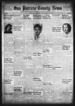 San Patricio County News (Sinton, Tex.), Vol. 38, No. 48, Ed. 1 Thursday, December 5, 1946