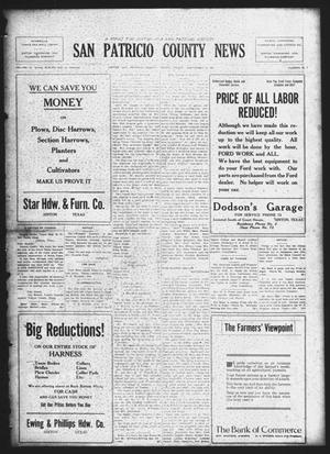 San Patricio County News (Sinton, Tex.), Vol. 13, No. 32, Ed. 1 Friday, September 16, 1921