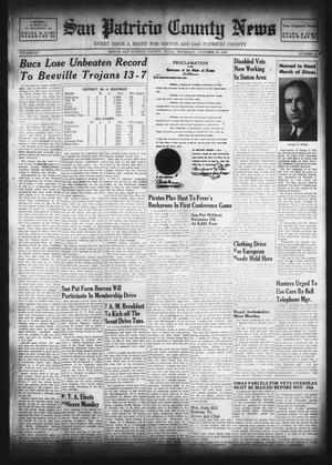 San Patricio County News (Sinton, Tex.), Vol. 39, No. 41, Ed. 1 Thursday, October 16, 1947