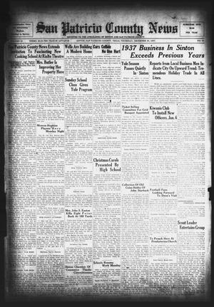 San Patricio County News (Sinton, Tex.), Vol. 29, No. 51, Ed. 1 Thursday, December 30, 1937