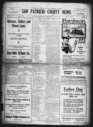 San Patricio County News (Sinton, Tex.), Vol. 14, No. 30, Ed. 1 Thursday, August 31, 1922