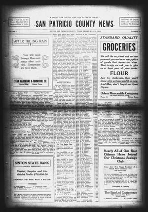 San Patricio County News (Sinton, Tex.), Vol. 8, No. 14, Ed. 1 Friday, May 19, 1916