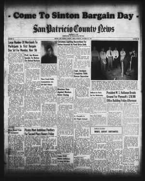 San Patricio County News (Sinton, Tex.), Vol. 43, No. 43, Ed. 1 Thursday, October 25, 1951