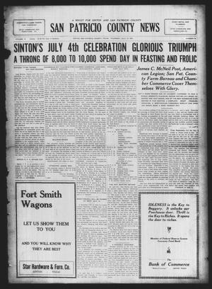 San Patricio County News (Sinton, Tex.), Vol. 16, No. 23, Ed. 1 Thursday, July 10, 1924