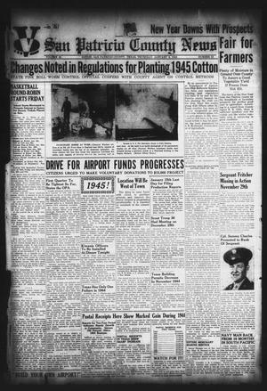 San Patricio County News (Sinton, Tex.), Vol. 36, No. 52, Ed. 1 Thursday, January 4, 1945