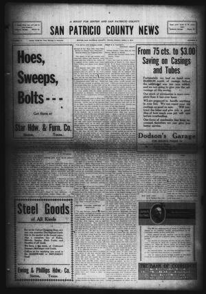 San Patricio County News (Sinton, Tex.), Vol. 11, No. 8, Ed. 1 Friday, April 4, 1919