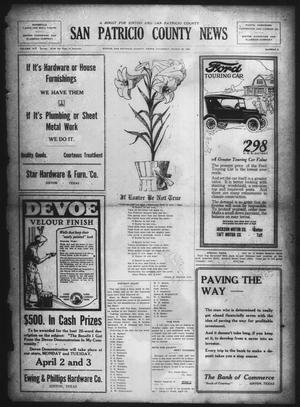 San Patricio County News (Sinton, Tex.), Vol. 15, No. 8, Ed. 1 Thursday, March 29, 1923
