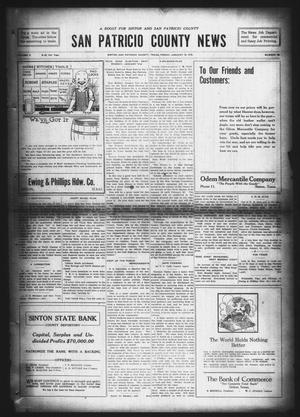 San Patricio County News (Sinton, Tex.), Vol. 9, No. 49, Ed. 1 Friday, January 18, 1918