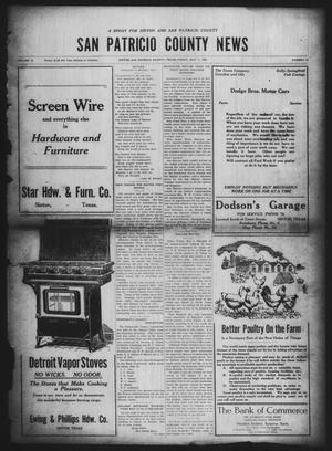 Primary view of object titled 'San Patricio County News (Sinton, Tex.), Vol. 12, No. 13, Ed. 1 Friday, May 7, 1920'.
