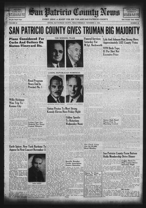 San Patricio County News (Sinton, Tex.), Vol. 40, No. 44, Ed. 1 Thursday, November 4, 1948