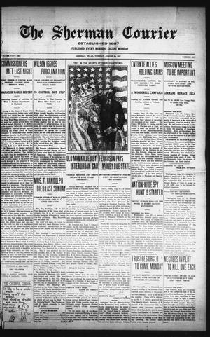 The Sherman Courier (Sherman, Tex.), Vol. 51, No. 102, Ed. 1 Tuesday, August 28, 1917