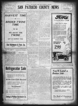 San Patricio County News (Sinton, Tex.), Vol. 15, No. 18, Ed. 1 Thursday, June 7, 1923