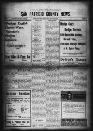 San Patricio County News (Sinton, Tex.), Vol. 11, No. 21, Ed. 1 Friday, July 4, 1919
