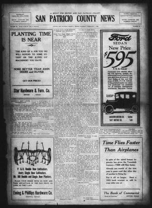 San Patricio County News (Sinton, Tex.), Vol. 14, No. 52, Ed. 1 Thursday, February 1, 1923