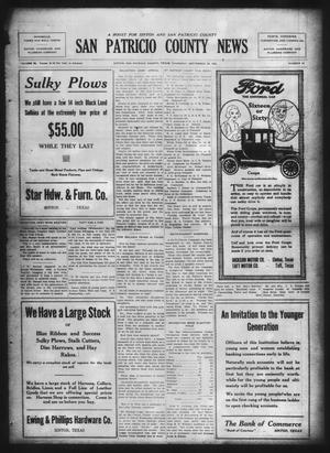 San Patricio County News (Sinton, Tex.), Vol. 14, No. 34, Ed. 1 Thursday, September 28, 1922