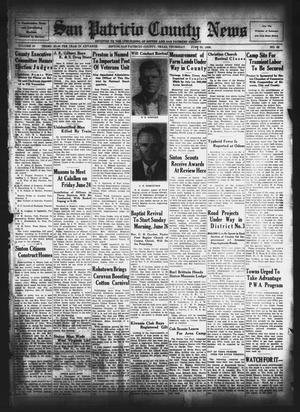 San Patricio County News (Sinton, Tex.), Vol. 30, No. 23, Ed. 1 Thursday, June 23, 1938