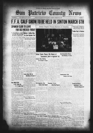 San Patricio County News (Sinton, Tex.), Vol. 28, No. 7, Ed. 1 Thursday, February 27, 1936