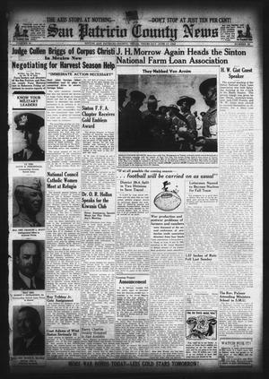 San Patricio County News (Sinton, Tex.), Vol. 35, No. 23, Ed. 1 Thursday, June 17, 1943