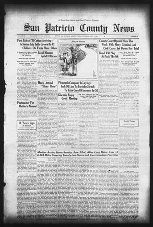 San Patricio County News (Sinton, Tex.), Vol. 27, No. 25, Ed. 1 Thursday, July 4, 1935