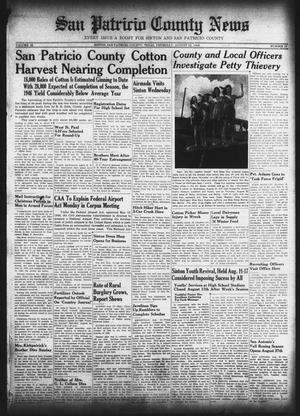San Patricio County News (Sinton, Tex.), Vol. 38, No. 33, Ed. 1 Thursday, August 22, 1946