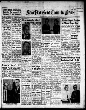San Patricio County News (Sinton, Tex.), Vol. 55, No. 7, Ed. 1 Thursday, February 14, 1963