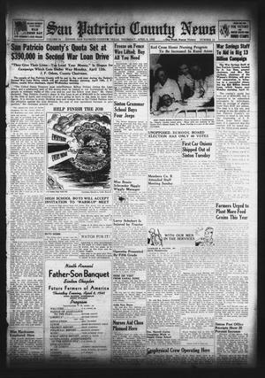 San Patricio County News (Sinton, Tex.), Vol. 35, No. 13, Ed. 1 Thursday, April 8, 1943