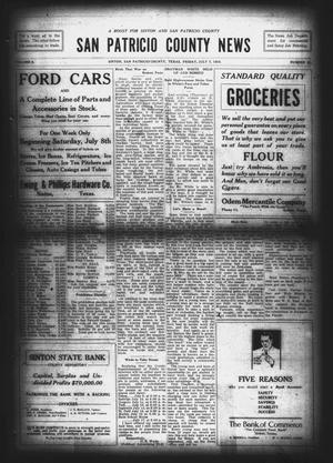 San Patricio County News (Sinton, Tex.), Vol. 8, No. 21, Ed. 1 Friday, July 7, 1916