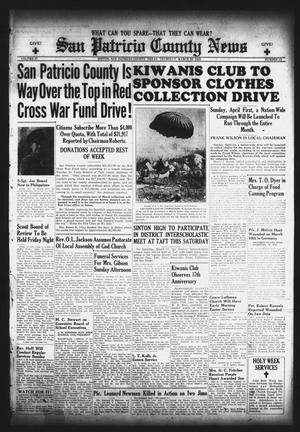 San Patricio County News (Sinton, Tex.), Vol. 37, No. 12, Ed. 1 Thursday, March 29, 1945