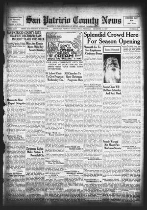 San Patricio County News (Sinton, Tex.), Vol. 29, No. 49, Ed. 1 Thursday, December 16, 1937