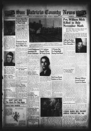 San Patricio County News (Sinton, Tex.), Vol. 35, No. 48, Ed. 1 Thursday, December 9, 1943