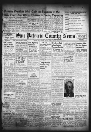 San Patricio County News (Sinton, Tex.), Vol. 32, No. 51, Ed. 1 Thursday, January 2, 1941