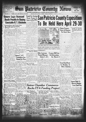 San Patricio County News (Sinton, Tex.), Vol. 30, No. 9, Ed. 1 Thursday, March 10, 1938