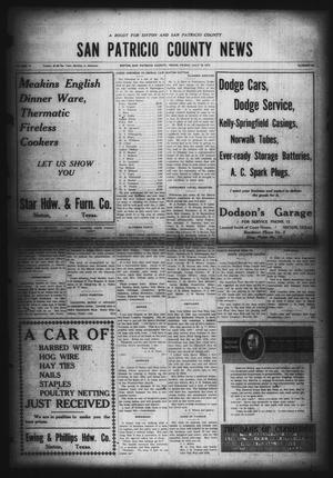 San Patricio County News (Sinton, Tex.), Vol. 11, No. 23, Ed. 1 Friday, July 18, 1919