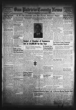 San Patricio County News (Sinton, Tex.), Vol. 33, No. 9, Ed. 1 Thursday, March 13, 1941