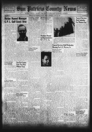 San Patricio County News (Sinton, Tex.), Vol. 39, No. 29, Ed. 1 Thursday, July 24, 1947