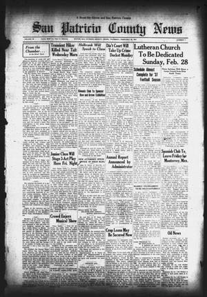 San Patricio County News (Sinton, Tex.), Vol. 29, No. 7, Ed. 1 Thursday, February 25, 1937