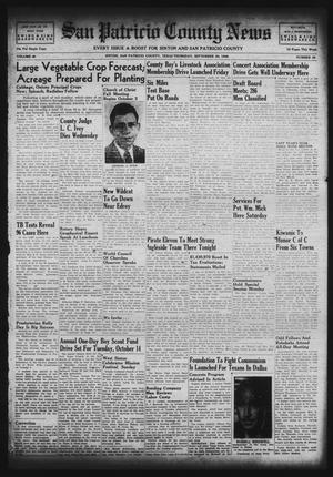San Patricio County News (Sinton, Tex.), Vol. 40, No. 39, Ed. 1 Thursday, September 30, 1948
