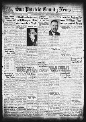 San Patricio County News (Sinton, Tex.), Vol. 30, No. 4, Ed. 1 Thursday, February 9, 1939