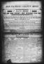 Primary view of San Patricio County News (Sinton, Tex.), Vol. 4, No. 40, Ed. 1 Thursday, November 21, 1912