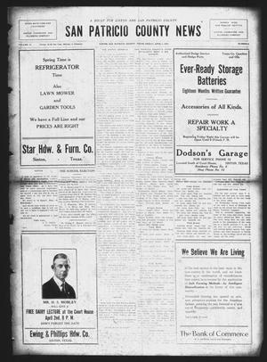 San Patricio County News (Sinton, Tex.), Vol. 13, No. 8, Ed. 1 Friday, April 1, 1921