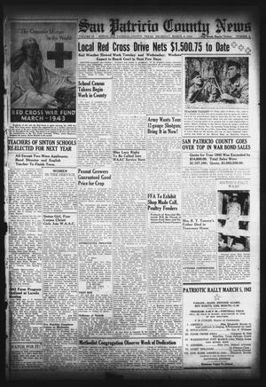 San Patricio County News (Sinton, Tex.), Vol. 35, No. 8, Ed. 1 Thursday, March 4, 1943