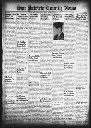 San Patricio County News (Sinton, Tex.), Vol. 38, No. 4, Ed. 1 Thursday, January 31, 1946