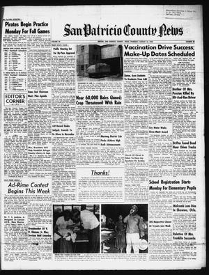 San Patricio County News (Sinton, Tex.), Vol. 54, No. 33, Ed. 1 Thursday, August 16, 1962