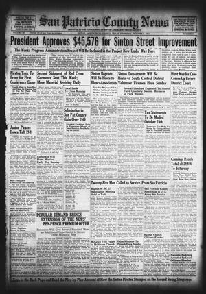 San Patricio County News (Sinton, Tex.), Vol. 33, No. 39, Ed. 1 Thursday, October 9, 1941