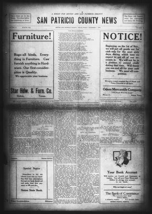 San Patricio County News (Sinton, Tex.), Vol. 10, No. 38, Ed. 1 Friday, November 1, 1918