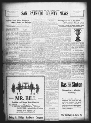 San Patricio County News (Sinton, Tex.), Vol. 16, No. 2, Ed. 1 Thursday, February 14, 1924