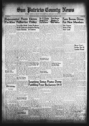 San Patricio County News (Sinton, Tex.), Vol. 38, No. 42, Ed. 1 Thursday, October 24, 1946